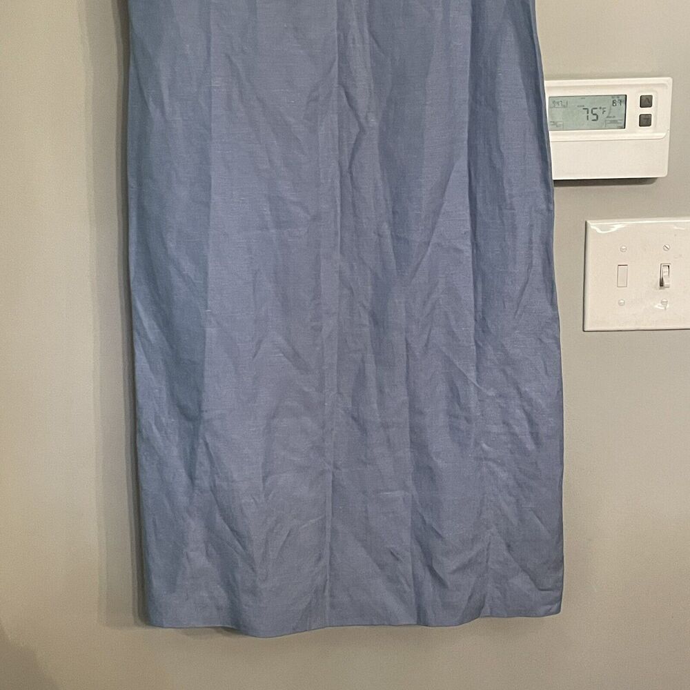 Eddie Bauer Dresd Silk Linen Sheath Short Shift Women's Size 6 EUC‎ - Picture 3 of 13
